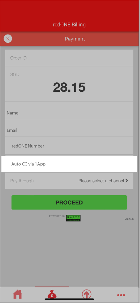 redONE Mobile - Payment Channel